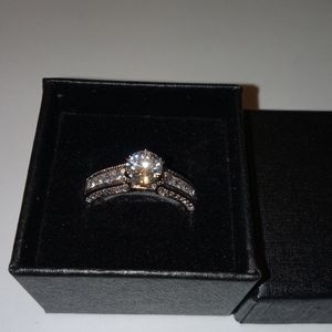 .925 Cubic Zirconia engagement ring